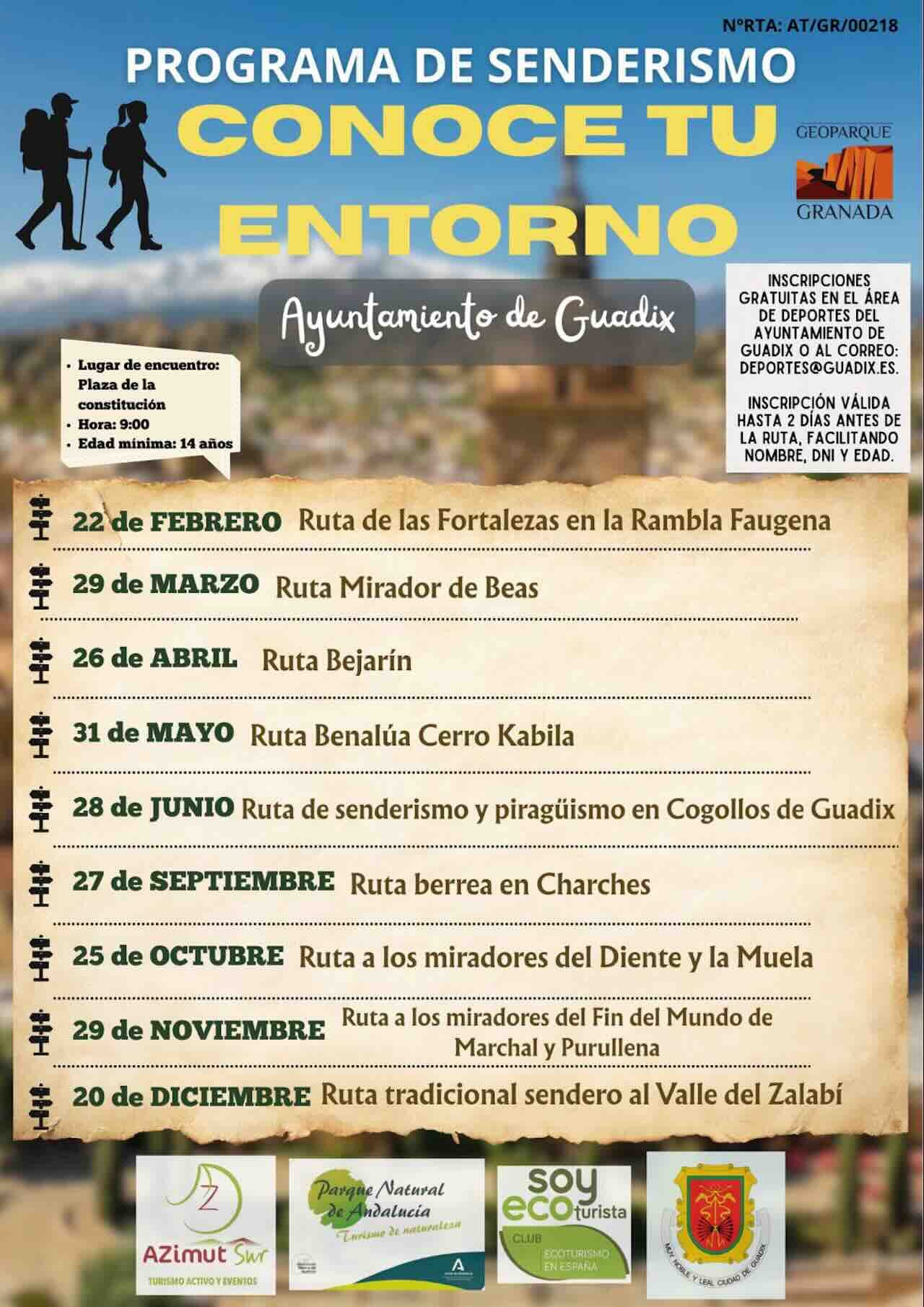 Conoce tu entorno - Senderismo