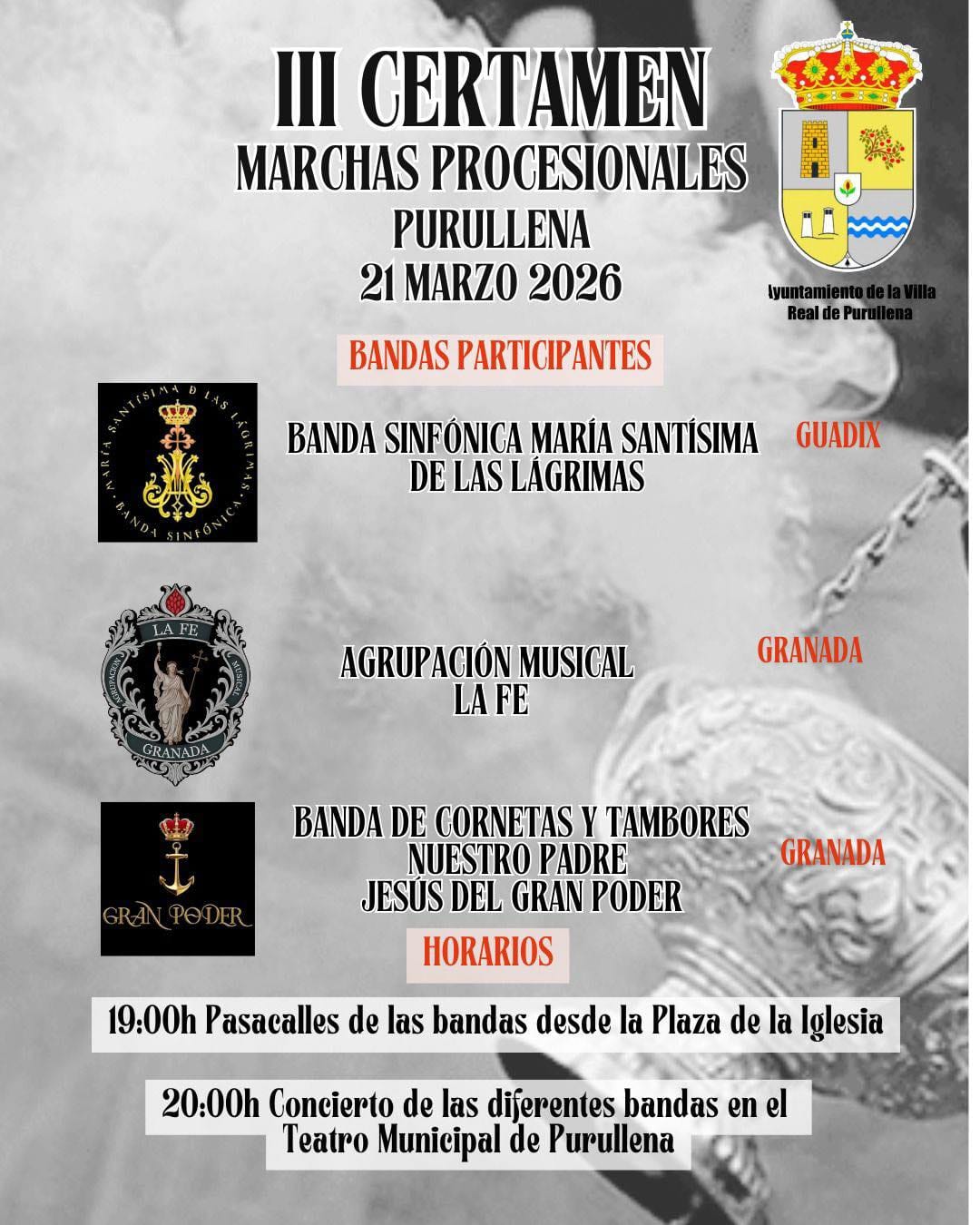 II Certamen marchas procesionales Purullena